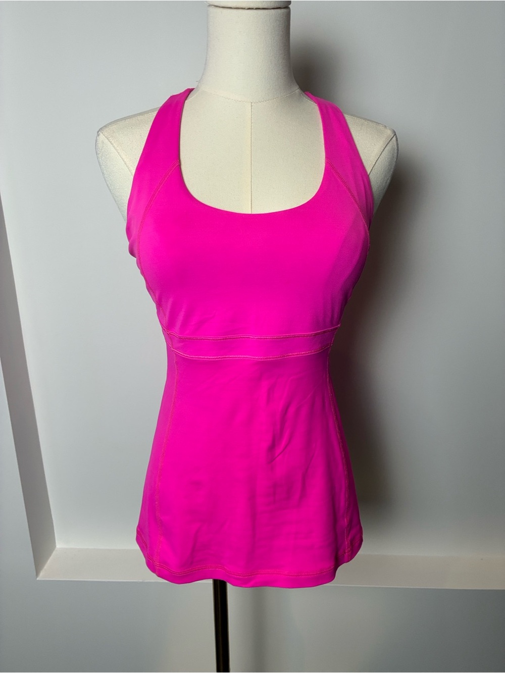 lululemon athletica Hot Pink Racerback Tank Top